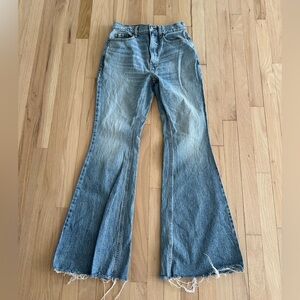 Pacsun high rise flare jeans 26